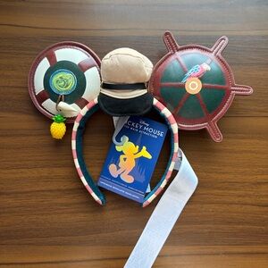 WDW 50th Anniversary Jungle Cruise Ears Headband NWT Disney